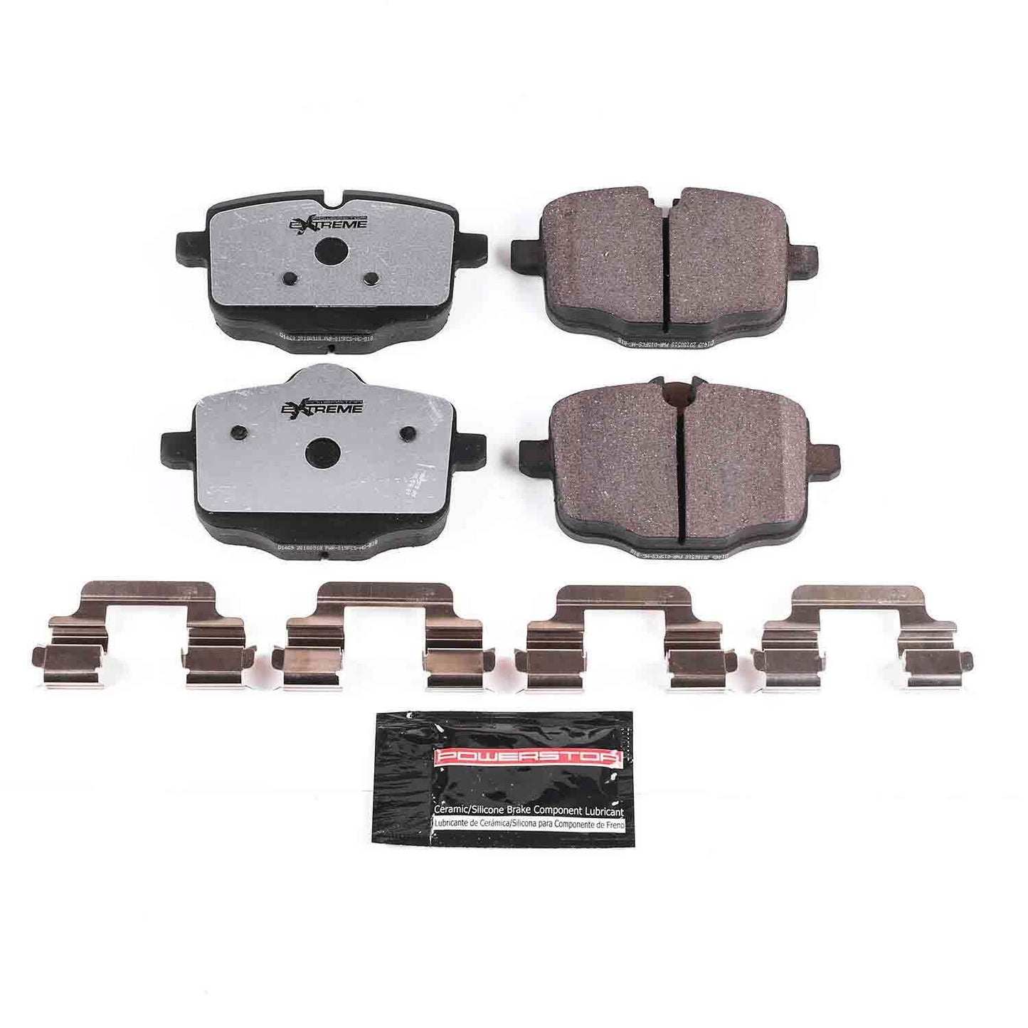 PowerStop Power Stop 2017 BMW 530i Rear Z26 Extreme Street Brake Pads w/Hardware Z26-1469