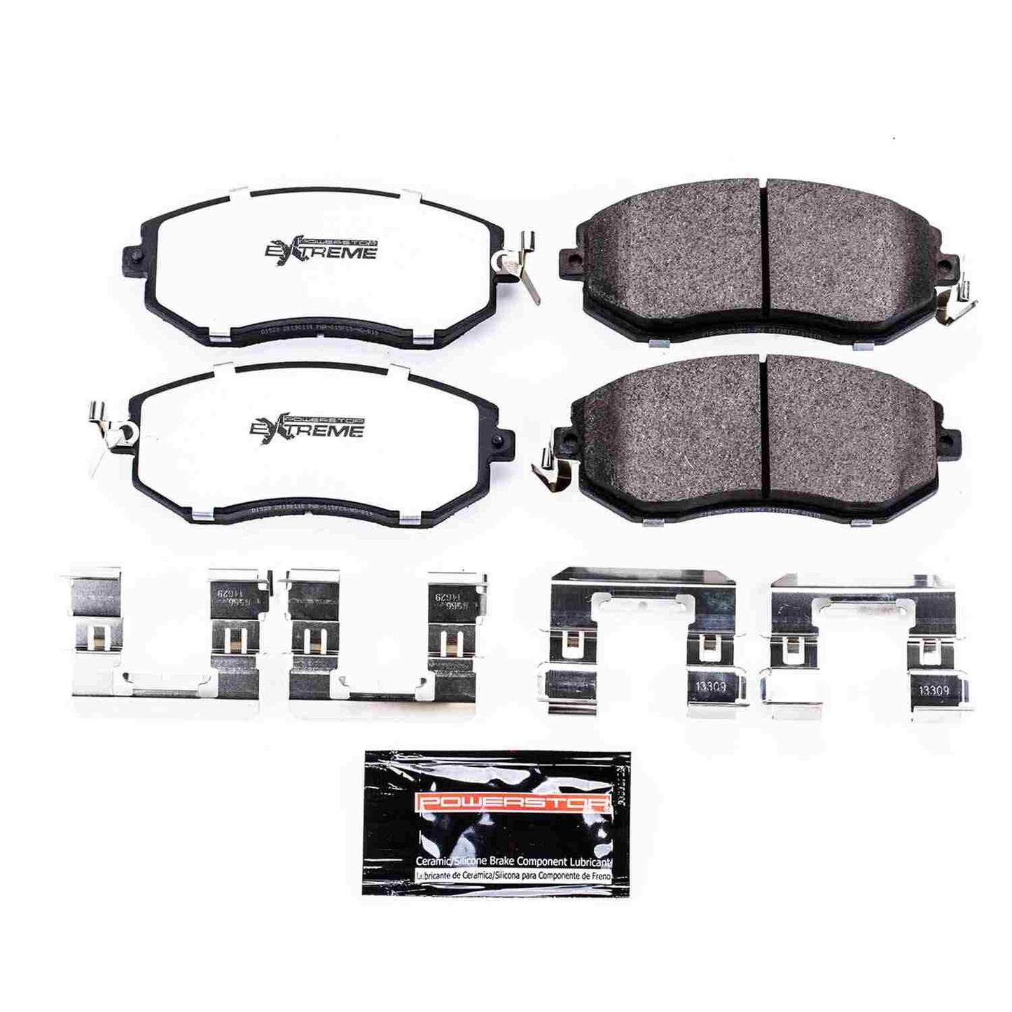 PowerStop Power Stop 13-16 Scion FR-S Front Z26 Extreme Street Brake Pads w/Hardware Z26-1539