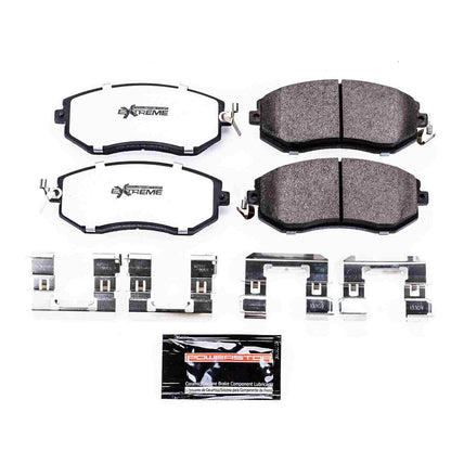PowerStop Power Stop 13-16 Scion FR-S Front Z26 Extreme Street Brake Pads w/Hardware Z26-1539