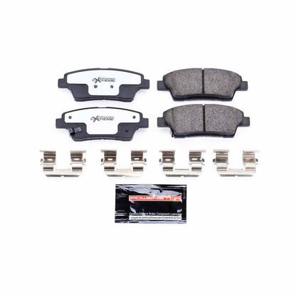 PowerStop Power Stop 17-19 Genesis G80 Rear Z26 Extreme Street Brake Pads w/Hardware Z26-1551