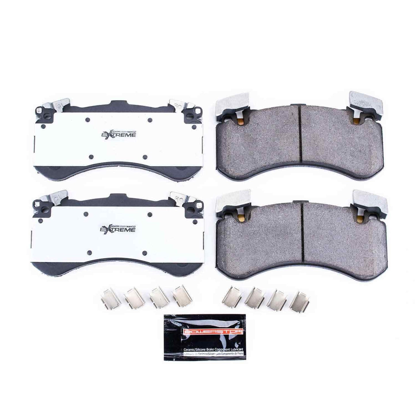 PowerStop Power Stop 16-18 Audi A7 Quattro Front Z26 Extreme Street Brake Pads w/Hardware Z26-1575