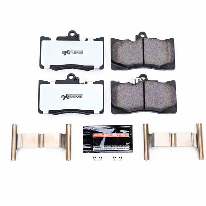 PowerStop Power Stop 16-17 Lexus GS200t Front Z26 Extreme Street Brake Pads w/Hardware Z26-1586