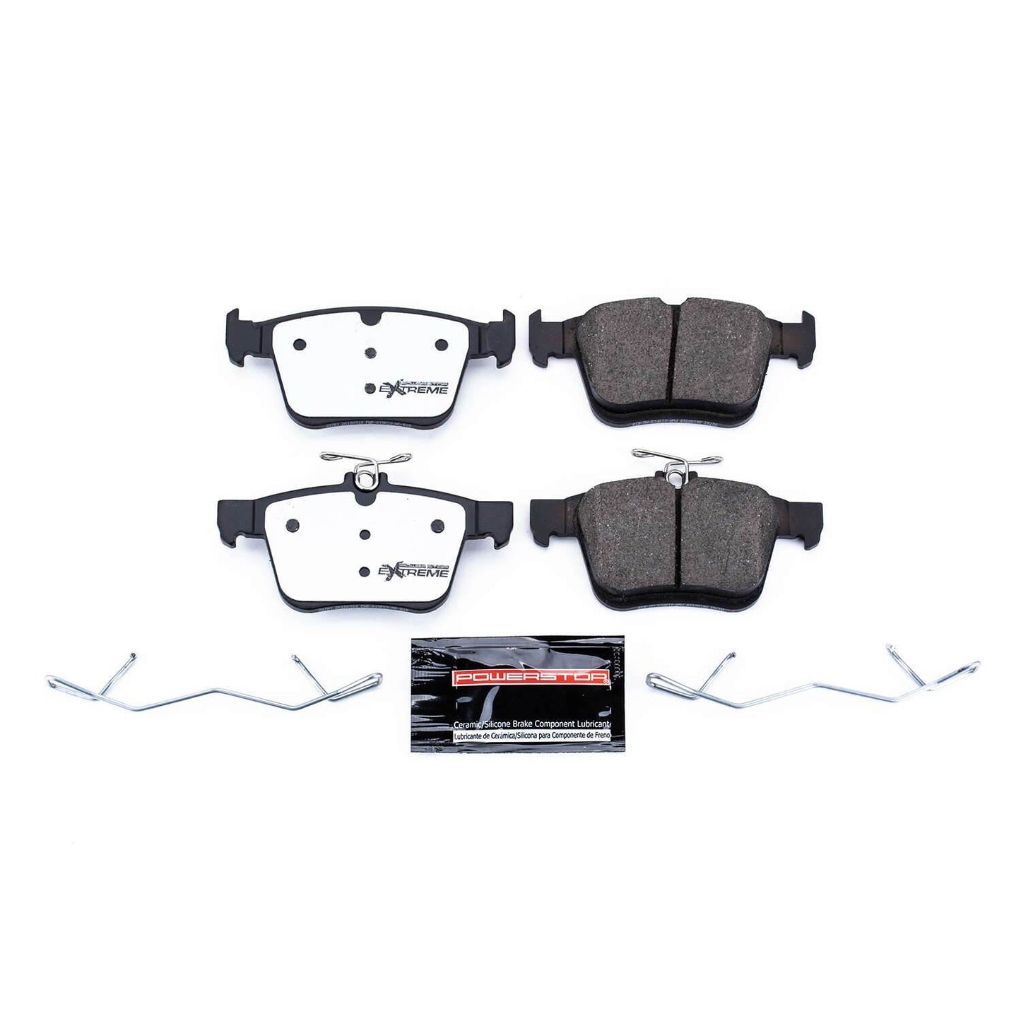 PowerStop Power Stop 15-19 Audi A3 Rear Z26 Extreme Street Brake Pads w/Hardware Z26-1761