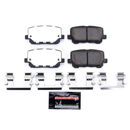PowerStop Power Stop 14-19 Dodge Charger Rear Z26 Extreme Street Brake Pads w/Hardware Z26-1766