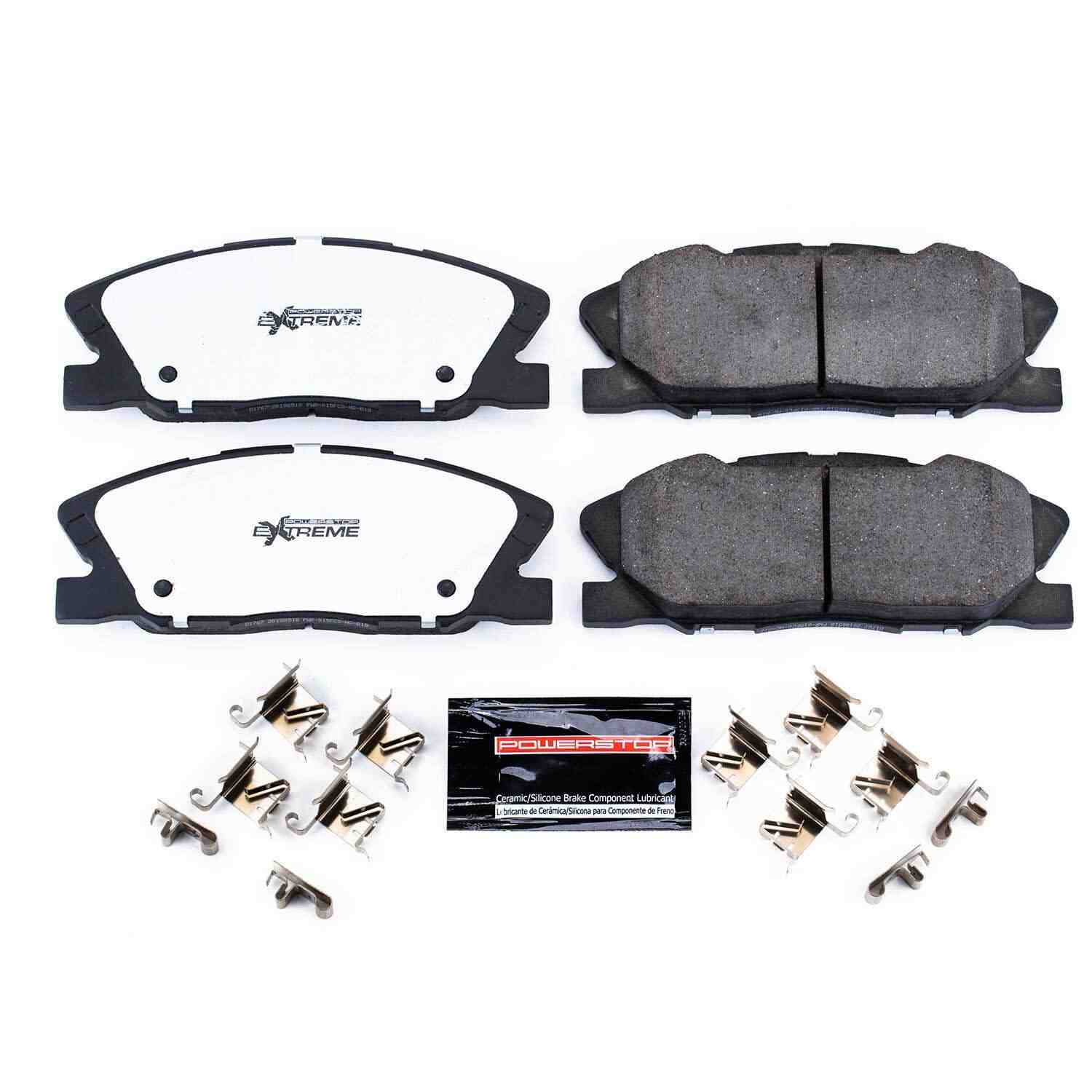 PowerStop Power Stop 2018 Dodge Challenger Front Z26 Extreme Street Brake Pads w/Hardware Z26-1767