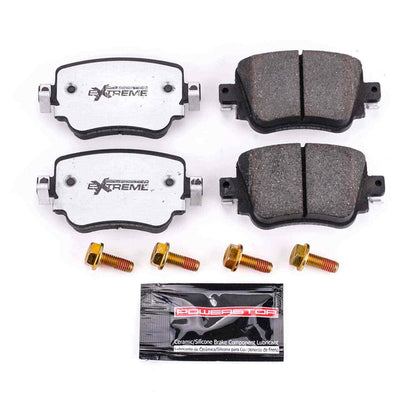 PowerStop Power Stop 16-18 Audi Q3 Rear Z26 Extreme Street Brake Pads w/Hardware Z26-1779