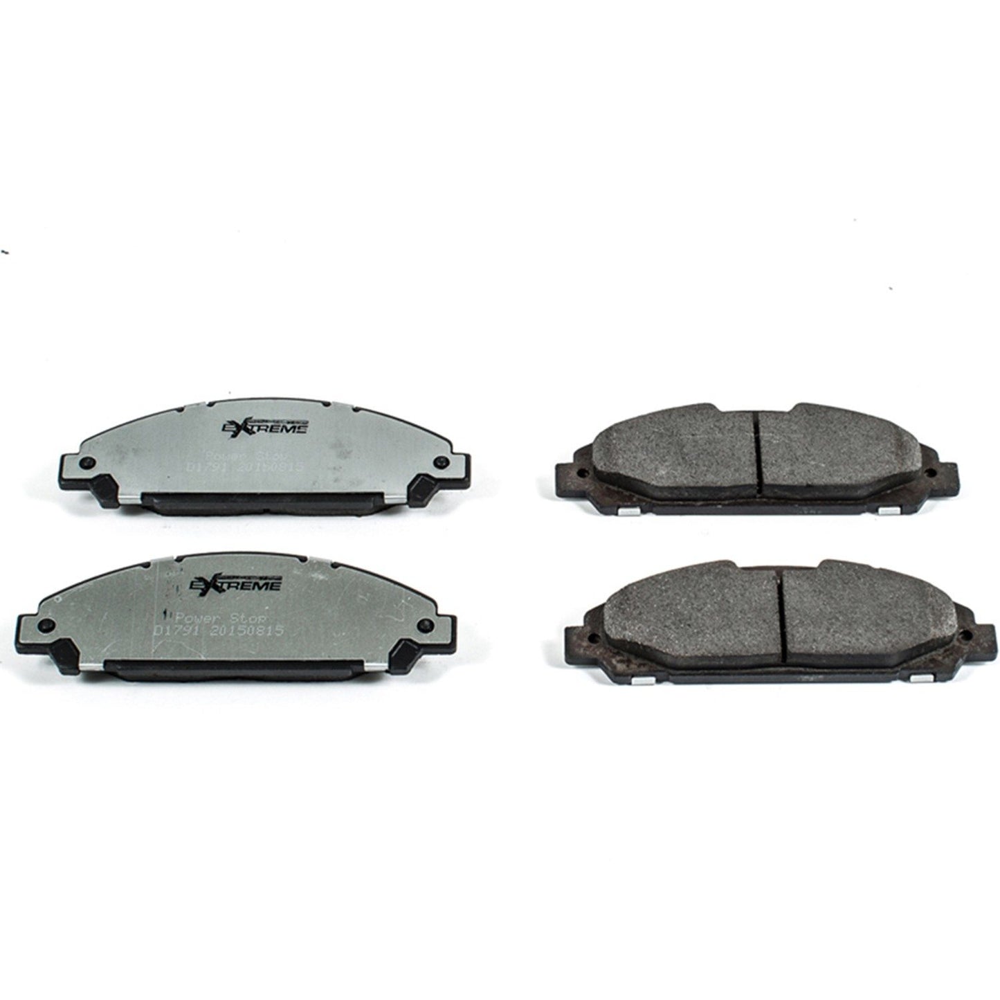 PowerStop Power Stop 15-19 Ford Mustang Front Z26 Extreme Street Brake Pads w/Hardware Z26-1791