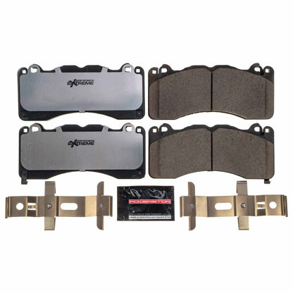 PowerStop Power Stop 15-19 Ford Mustang Front Z26 Extreme Street Brake Pads w/Hardware Z26-1792