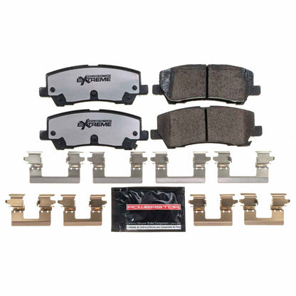 PowerStop Power Stop 15-19 Ford Mustang Rear Z26 Extreme Street Brake Pads w/Hardware Z26-1793