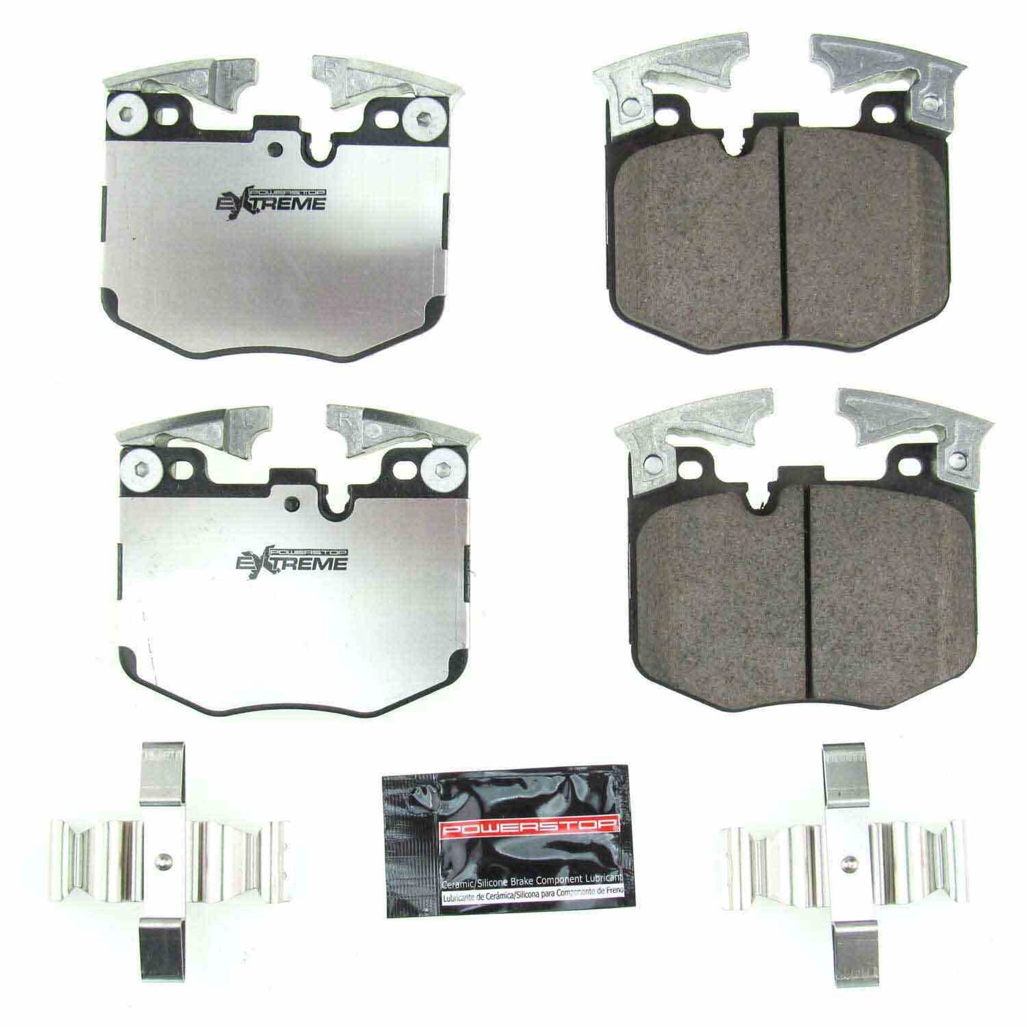 PowerStop Power Stop 2019 BMW 330i Front Z26 Extreme Street Brake Pads w/Hardware Z26-1867