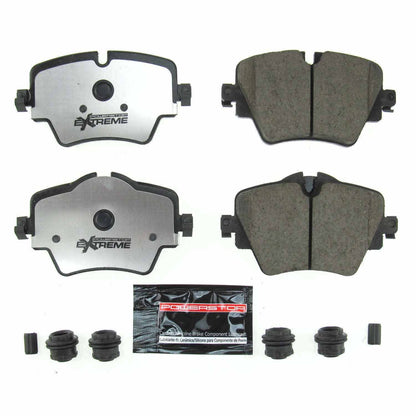 PowerStop Power Stop 2019 BMW 330i Front Z26 Extreme Street Brake Pads w/Hardware Z26-1892