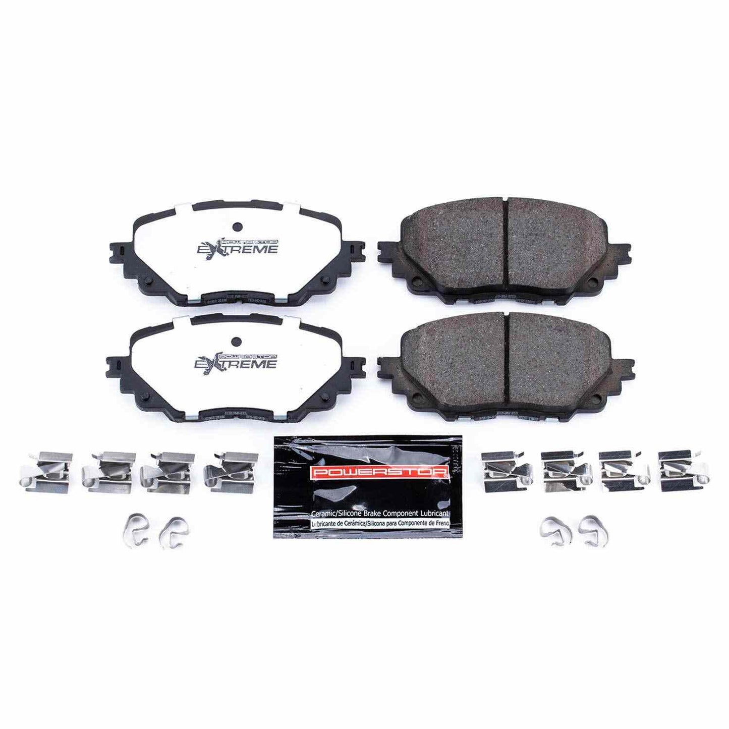 PowerStop Power Stop 17-19 Fiat 124 Spider Front Z26 Extreme Street Brake Pads w/Hardware Z26-1903