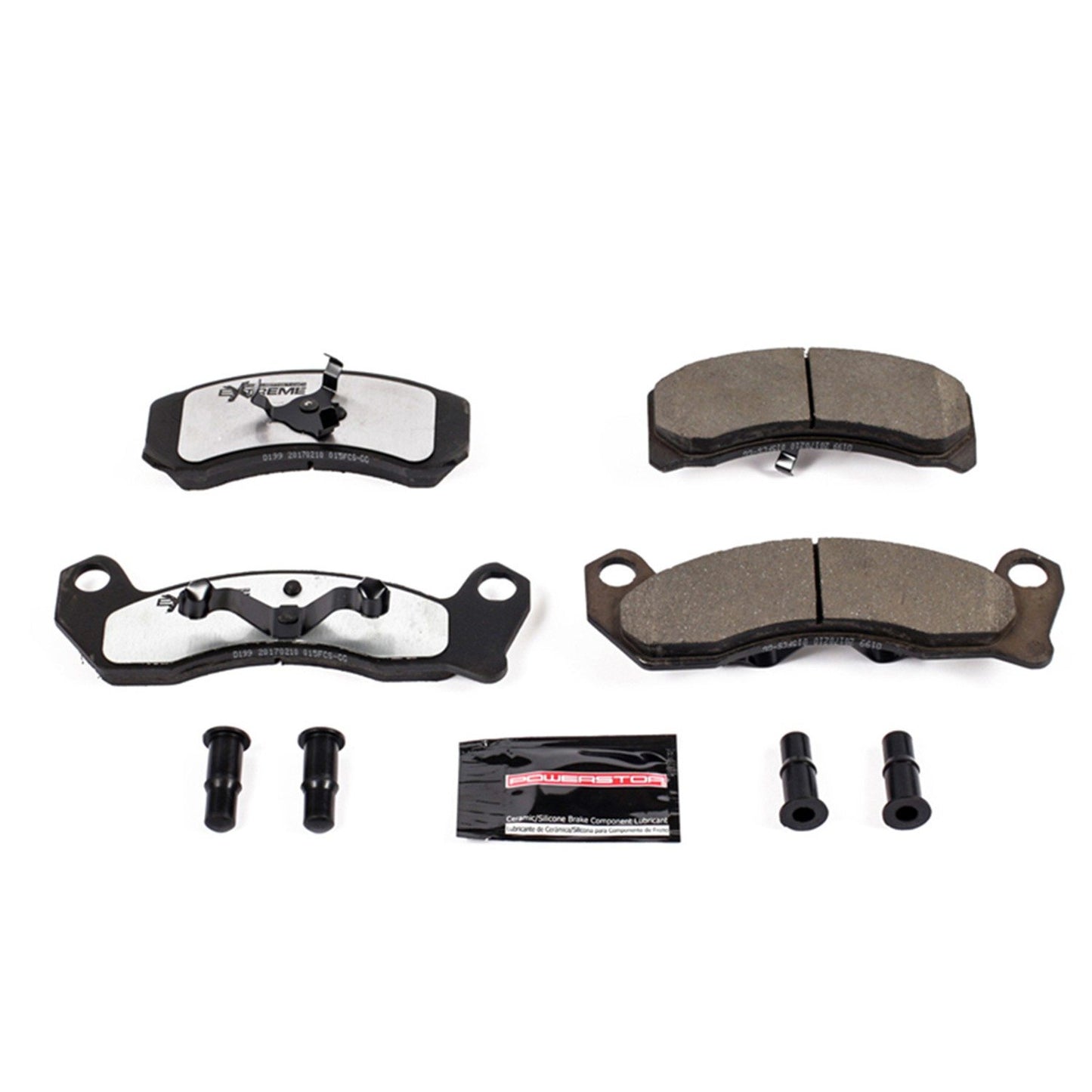 PowerStop Power Stop 87-89 Ford Country Squire Front Z26 Extreme Street Brake Pads w/Hardware Z26-199