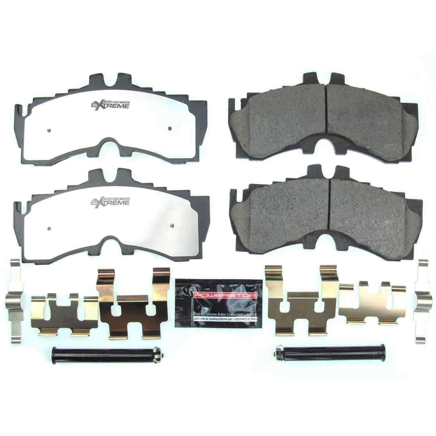 Power Stop 2018 Lexus LC500 Front Z26 Extreme Street Brake Pads w/Hardware Z26-2062