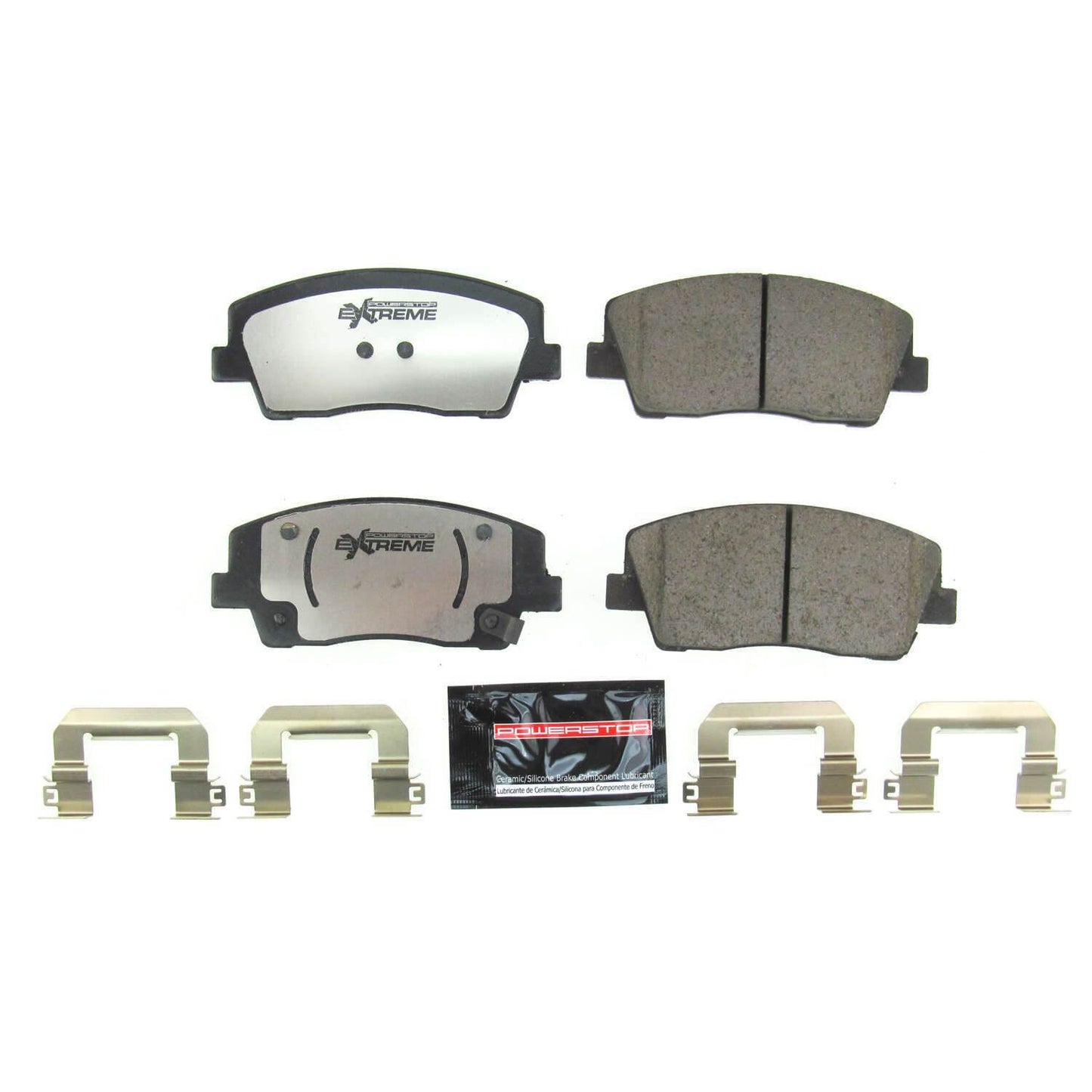 PowerStop Power Stop 2019 Genesis G70 Front Z26 Extreme Street Brake Pads w/Hardware Z26-2117