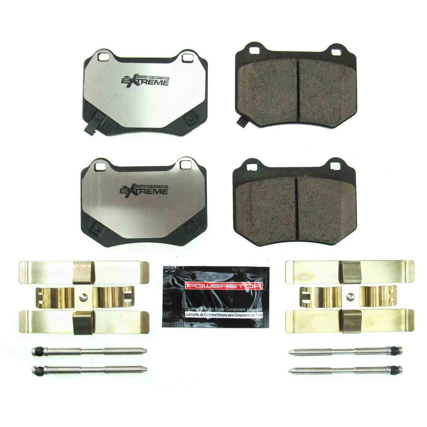 Power Stop 18-19 Subaru WRX STi Rear Z26 Extreme Street Brake Pads w/Hardware Z26-2118