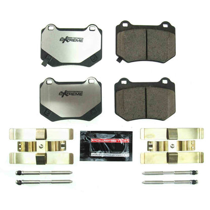 Power Stop 18-19 Subaru WRX STi Rear Z26 Extreme Street Brake Pads w/Hardware Z26-2118