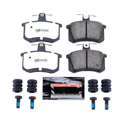 PowerStop Power Stop 88-92 Audi 80 Rear Z26 Extreme Street Brake Pads w/Hardware Z26-228