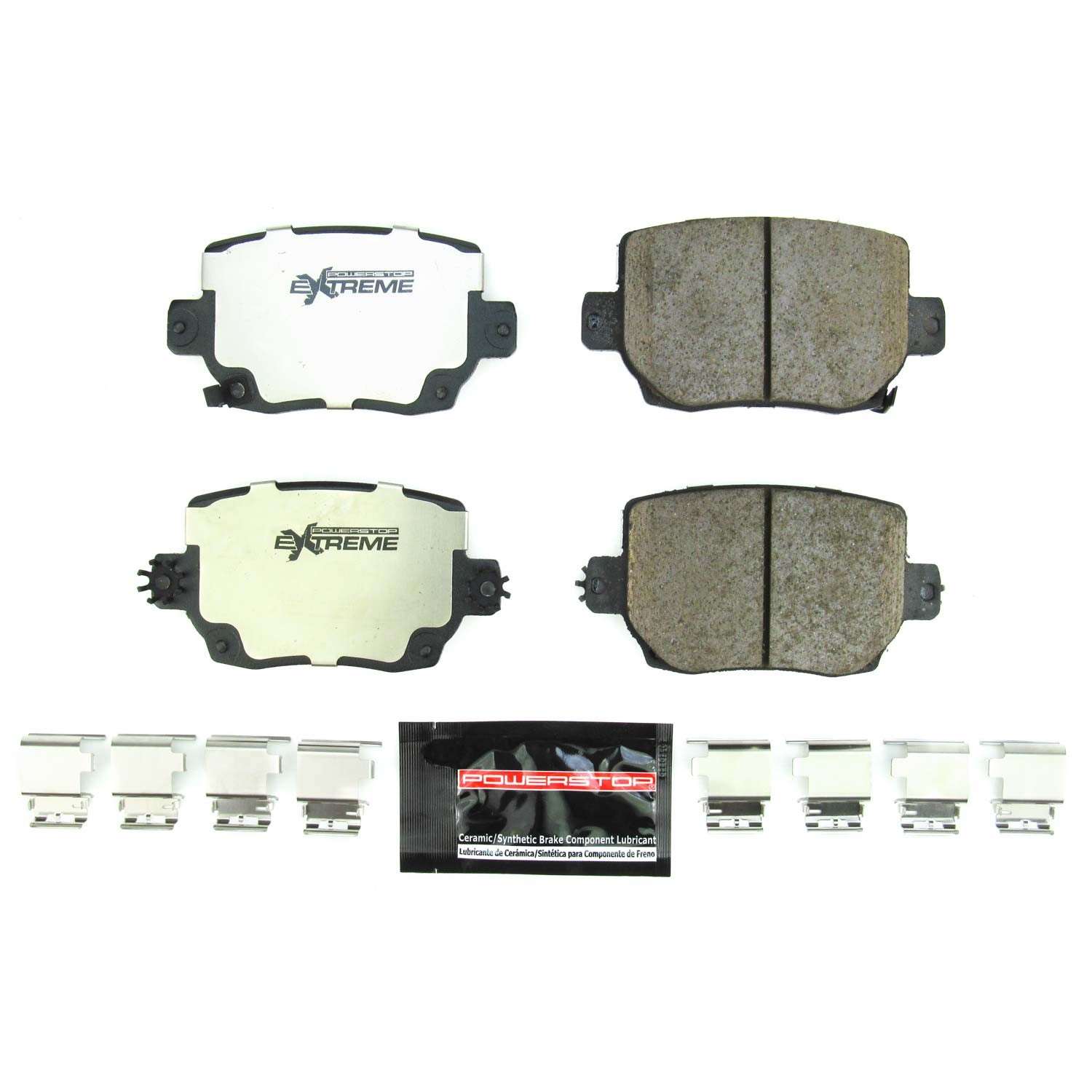 PowerStop Power Stop 20-21 Tesla Y Performance Rear Z26 Street Brake Pad w/Hardware Z26-2387