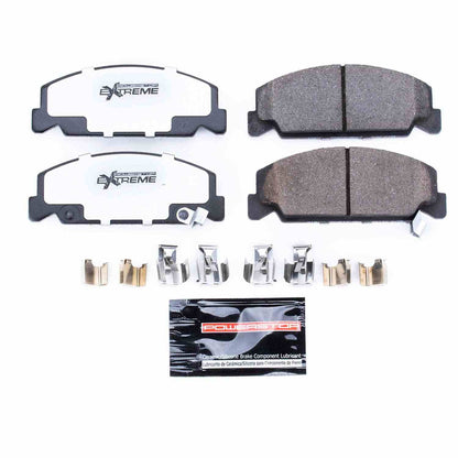 PowerStop Power Stop 90-00 Honda Civic Front Z26 Extreme Street Brake Pads w/Hardware Z26-273