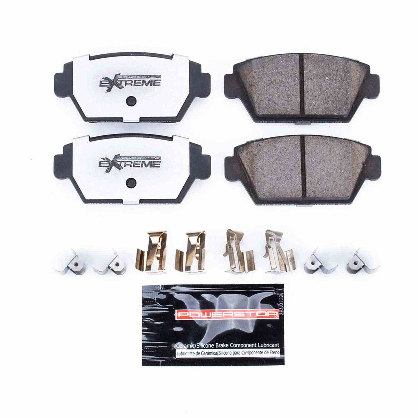 PowerStop Power Stop 90-94 Eagle Talon Rear Z26 Extreme Street Brake Pads w/Hardware Z26-329