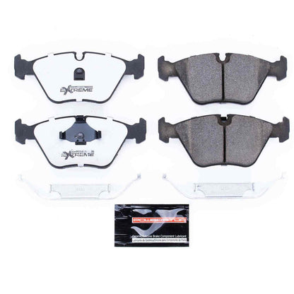 PowerStop Power Stop 89-91 Audi 200 Front Z26 Extreme Street Brake Pads w/Hardware Z26-394