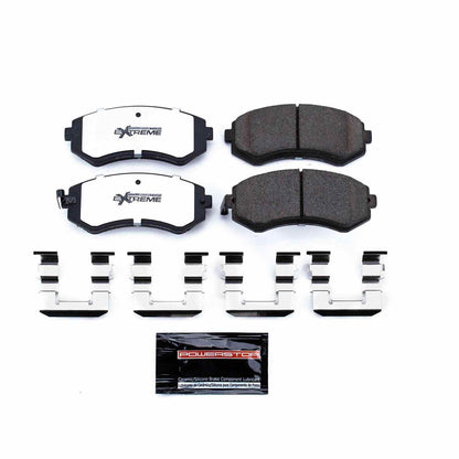 PowerStop Power Stop 89-96 Nissan 240SX Front Z26 Extreme Street Brake Pads w/Hardware Z26-422