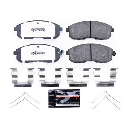 PowerStop Power Stop 99-02 Infiniti G20 Front Z26 Extreme Street Brake Pads w/Hardware Z26-430