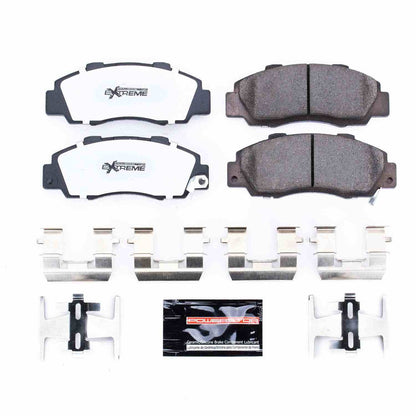 PowerStop Power Stop 97-99 Acura CL Front Z26 Extreme Street Brake Pads w/Hardware Z26-503