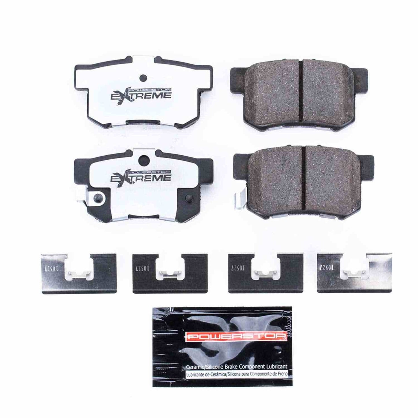 PowerStop Power Stop 01-03 Acura CL Rear Z26 Extreme Street Brake Pads w/Hardware Z26-536