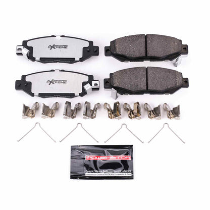 PowerStop Power Stop 93-97 Lexus GS300 Rear Z26 Extreme Street Brake Pads w/Hardware Z26-572