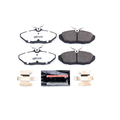 PowerStop Power Stop 01-02 Dodge Viper Rear Z26 Extreme Street Brake Pads w/Hardware Z26-599