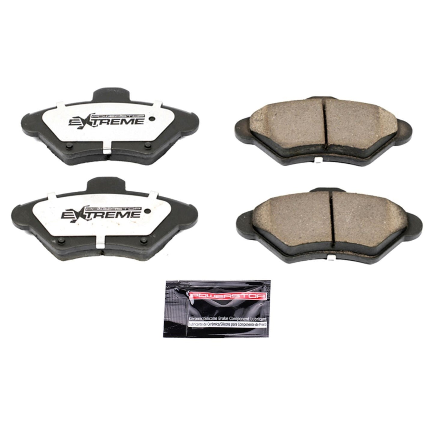 PowerStop Power Stop 94-98 Ford Mustang Front Z26 Extreme Street Brake Pads w/Hardware Z26-600