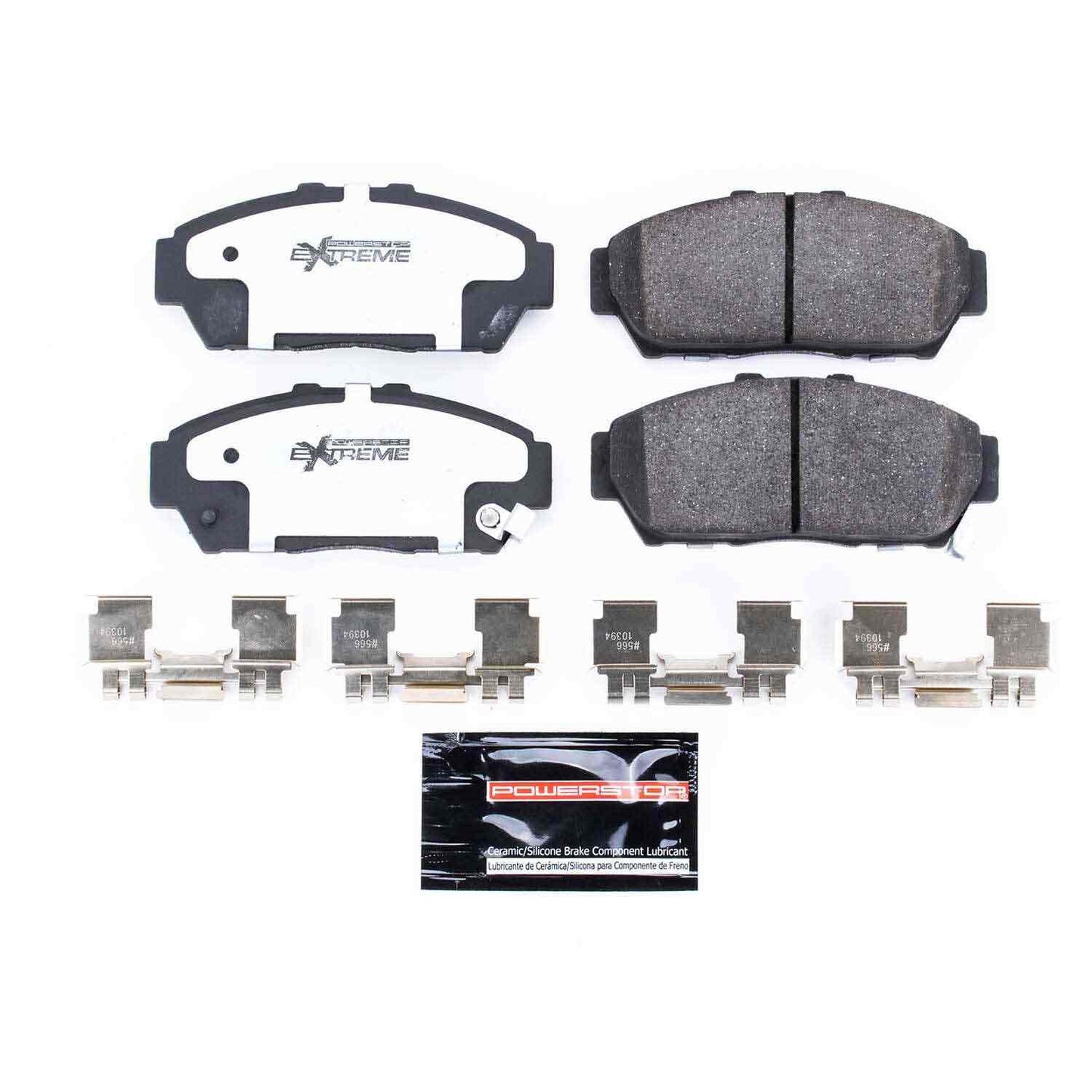 PowerStop Power Stop 94-01 Acura Integra Front Z26 Extreme Street Brake Pads w/Hardware Z26-617