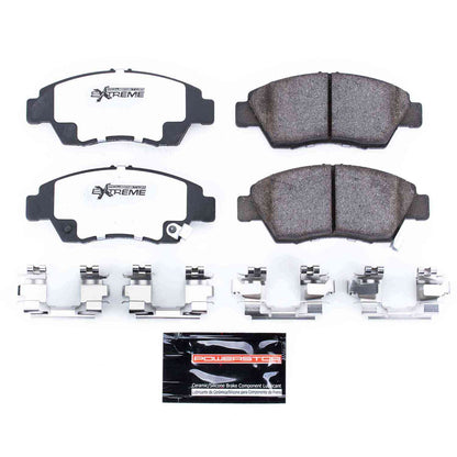 PowerStop Power Stop 02-06 Acura RSX Front Z26 Extreme Street Brake Pads w/Hardware Z26-621