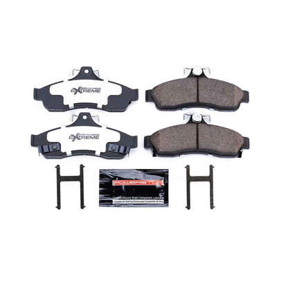 PowerStop Power Stop 94-96 Chevrolet Caprice Rear Z26 Extreme Street Brake Pads w/Hardware Z26-628