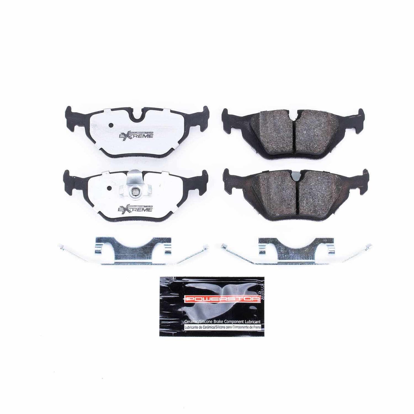 PowerStop Power Stop 01-02 BMW 525i Rear Z26 Extreme Street Brake Pads w/Hardware Z26-692A