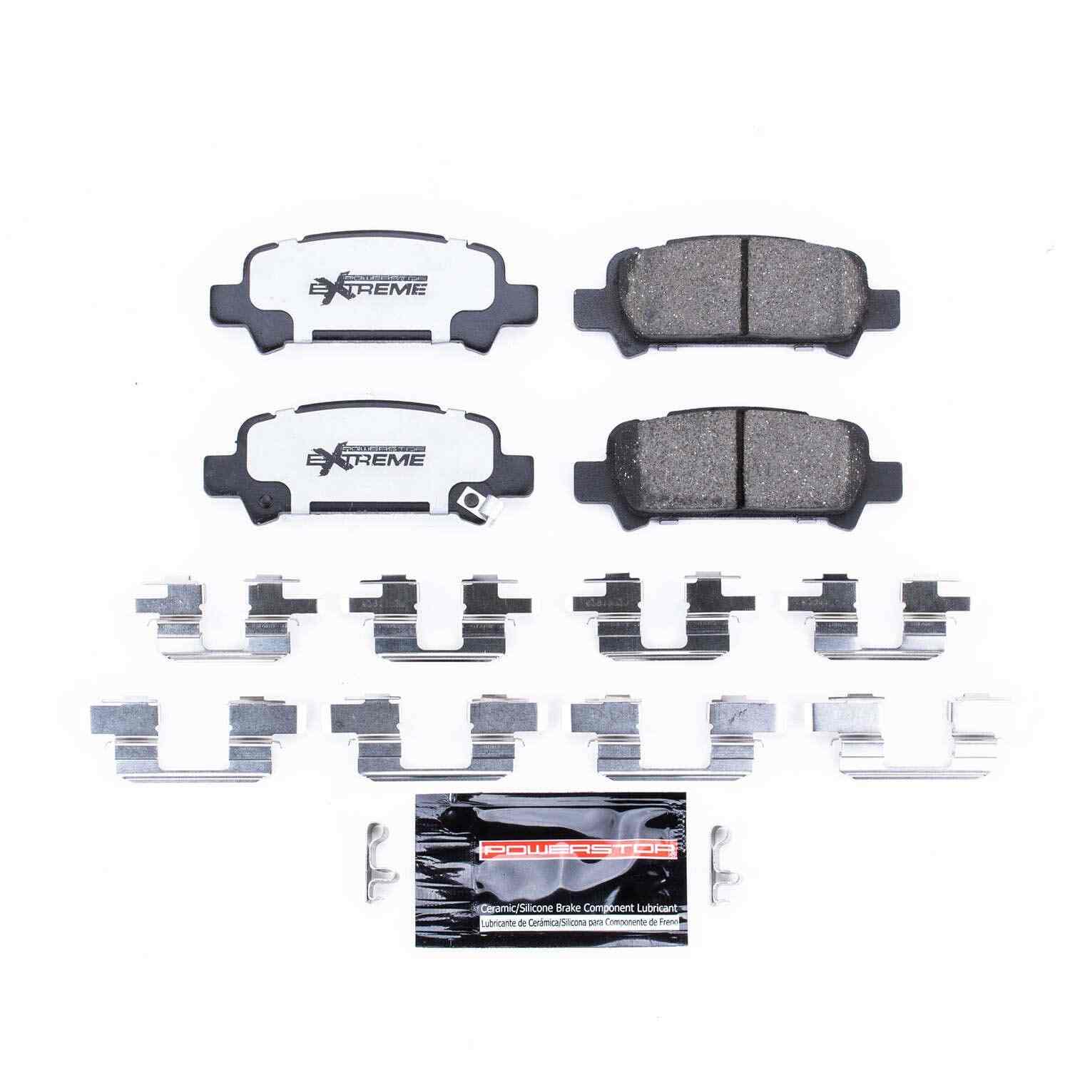 PowerStop Power Stop 03-06 Subaru Baja Rear Z26 Extreme Street Brake Pads w/Hardware Z26-770