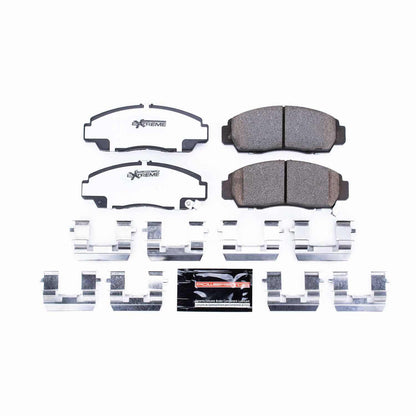 PowerStop Power Stop 01-03 Acura CL Front Z26 Extreme Street Brake Pads w/Hardware Z26-787
