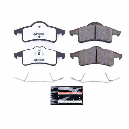 PowerStop Power Stop 99-04 Jeep Grand Cherokee Rear Z26 Extreme Street Brake Pads w/Hardware Z26-791