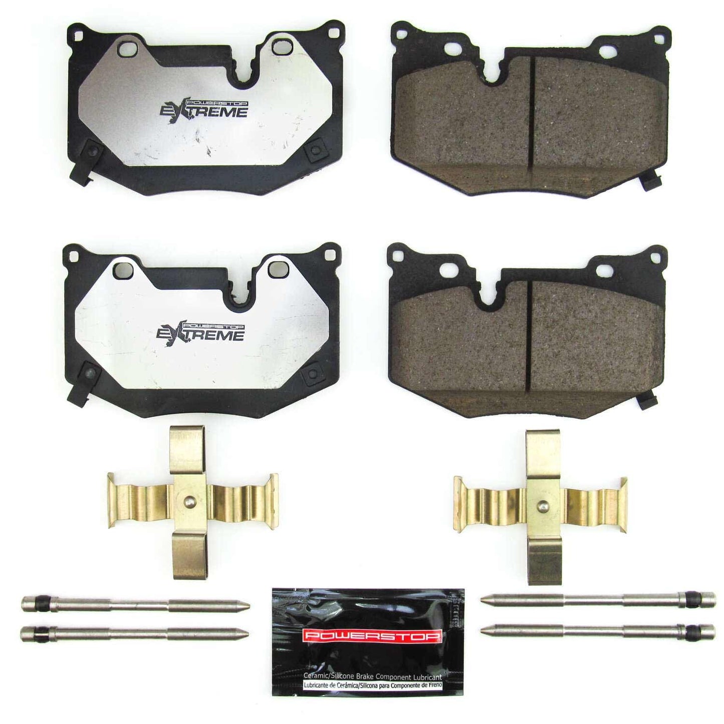 Power Stop 2020 Chevrolet Corvette C8 Z51 Rear Z26 Extreme Street Brake Pads w/Hardware Z26-8010