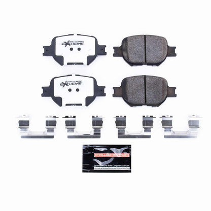 PowerStop Power Stop 05-10 Scion tC Front Z26 Extreme Street Brake Pads w/Hardware Z26-817