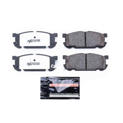PowerStop Power Stop 01-05 Mazda Miata Rear Z26 Extreme Street Brake Pads w/Hardware Z26-891