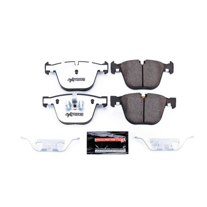 PowerStop Power Stop 10-17 BMW 535i GT Rear Z26 Extreme Street Brake Pads w/Hardware Z26-919A