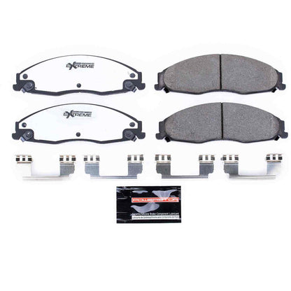 PowerStop Power Stop 03-07 Cadillac CTS Front Z26 Extreme Street Brake Pads w/Hardware Z26-921