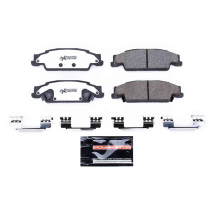 PowerStop Power Stop 03-07 Cadillac CTS Rear Z26 Extreme Street Brake Pads w/Hardware Z26-922