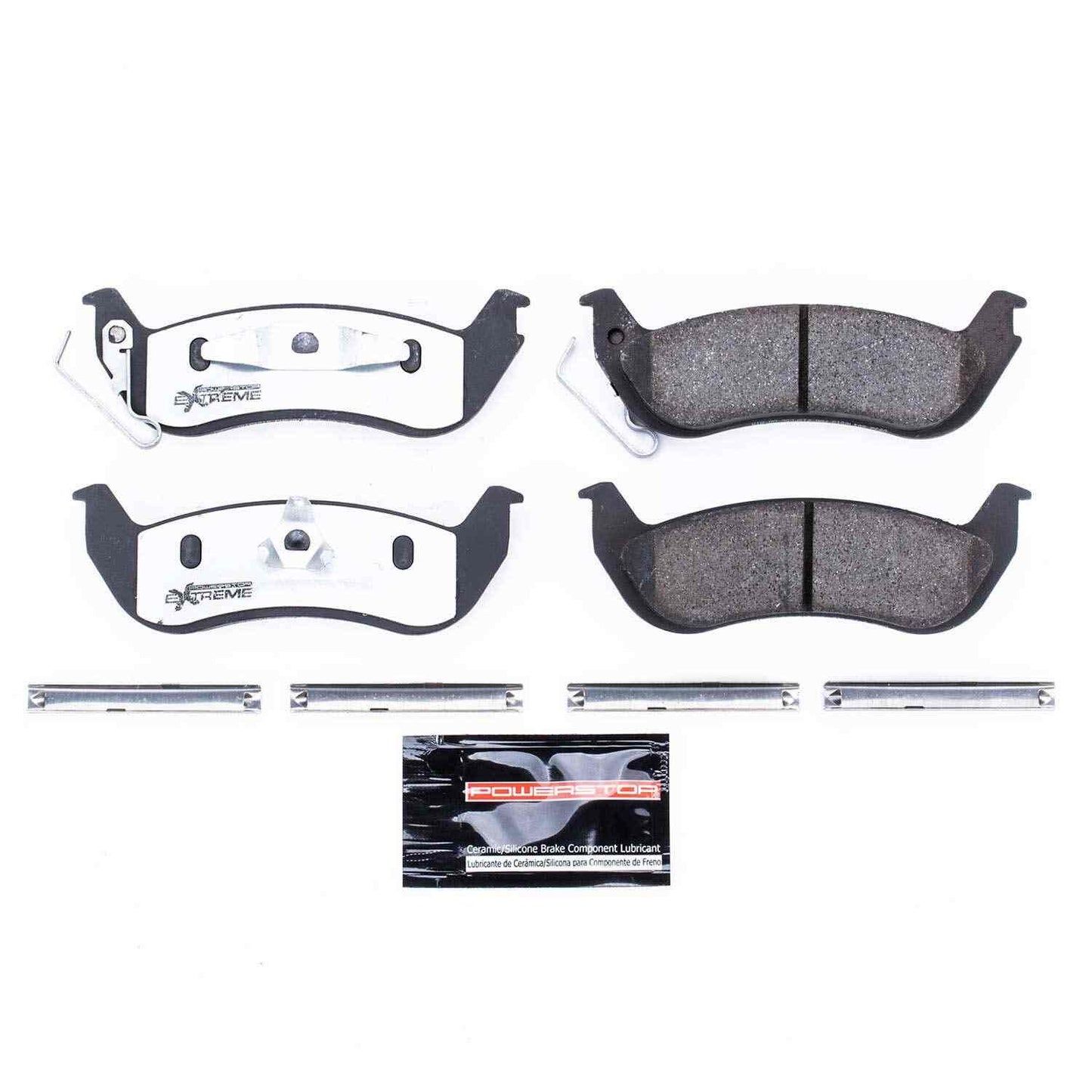 PowerStop Power Stop 03-11 Ford Crown Victoria Rear Z26 Extreme Street Brake Pads w/Hardware Z26-932