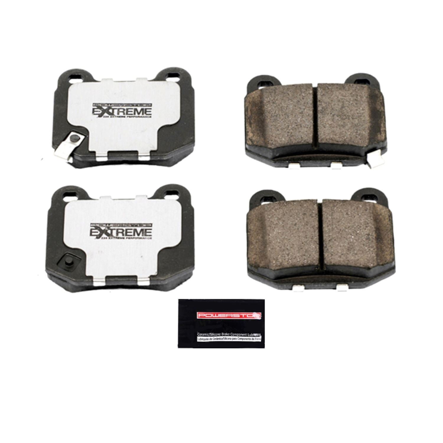 PowerStop Power Stop 03-05 Infiniti G35 Rear Z26 Extreme Street Brake Pads w/Hardware Z26-961