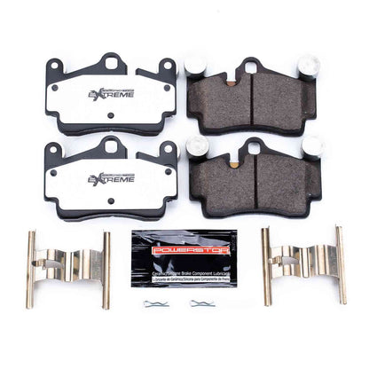 PowerStop Power Stop 07-15 Audi Q7 Rear Z26 Extreme Street Brake Pads w/Hardware Z26-978