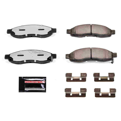 PowerStop Power Stop 04-05 Infiniti QX56 Front Z36 Truck & Tow Brake Pads w/Hardware Z36-1015